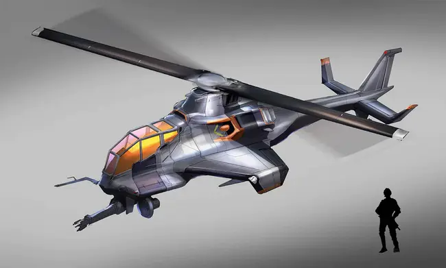 AH-1 Attack Helicopter Repairer MOS : 攻击直升机维修厂