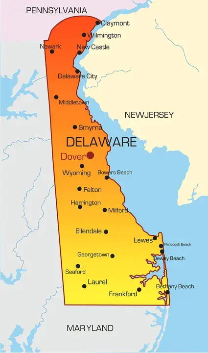 Delaware : 特拉华