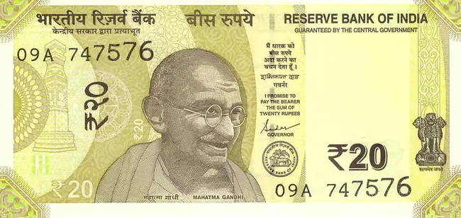 Indian Rupee : 印度卢比