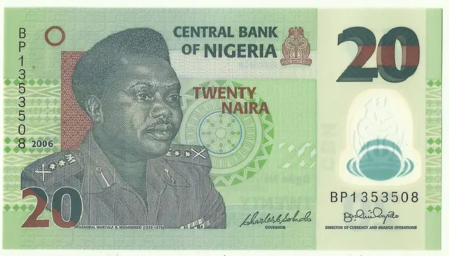 Nigerian Naira : 尼日利亚奈拉