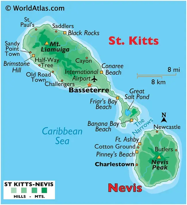 Saint Kitts & Nevis, Anguilla : Saint Kitts & Nevis, Anguilla