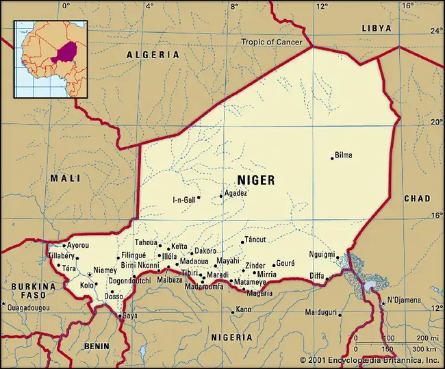 Niger : 尼日尔