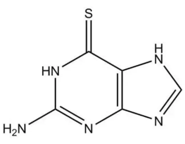 6-ThioGuanine (anticancer drug) : 6-硫鸟嘌呤（抗癌药物）