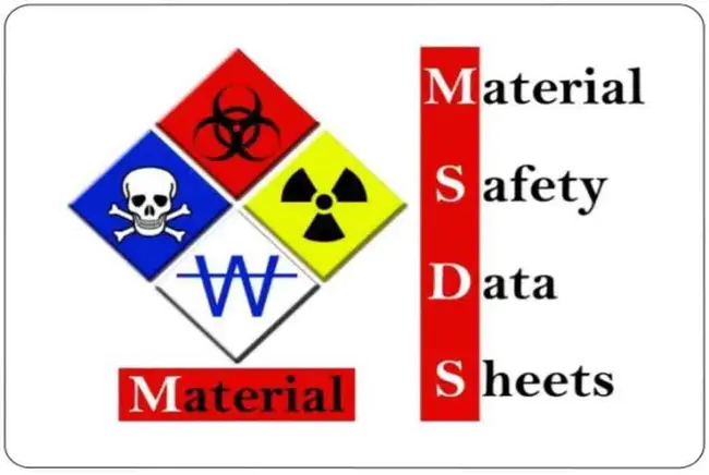 Material Safety Data Sheet : 材料安全数据表