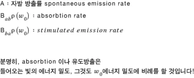 Optically Pumped Stimulated Emission : 光抽运受激发射