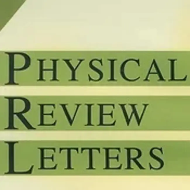 Physical Review Letters : 物理评论信
