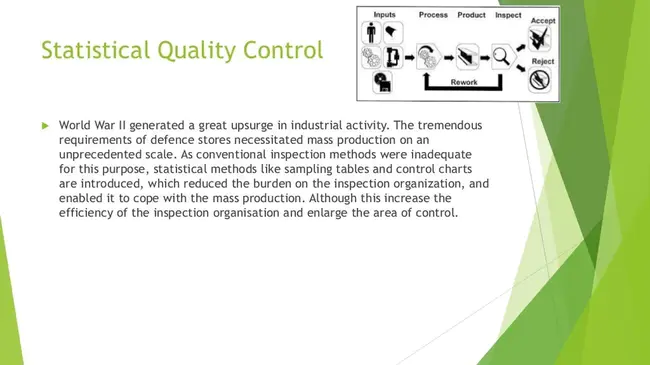 Quality Control : 质量控制