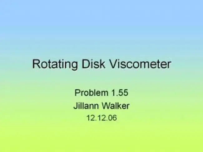 Rotating Disk Reactor : 旋转圆盘反应器