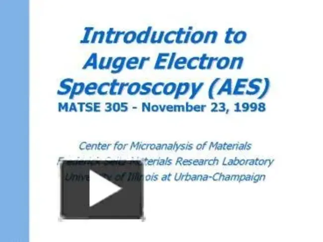 Secondary Electron Spectroscopy : 二次电子光谱学