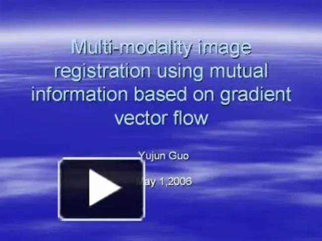 Automatic Image Registration : 自动图像配准