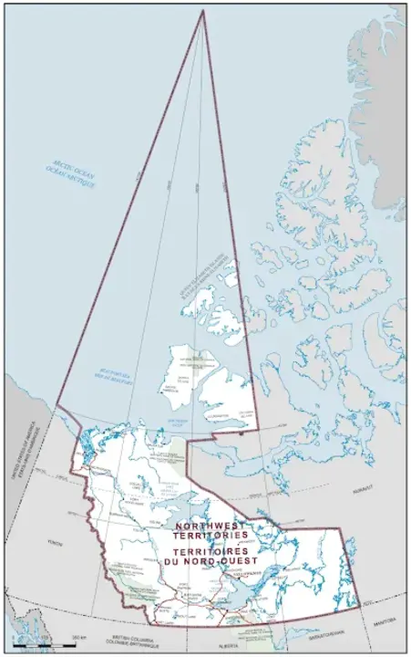 Northwest Territories : 西北地区