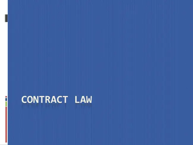 Contract Change Proposal : 合同变更建议书