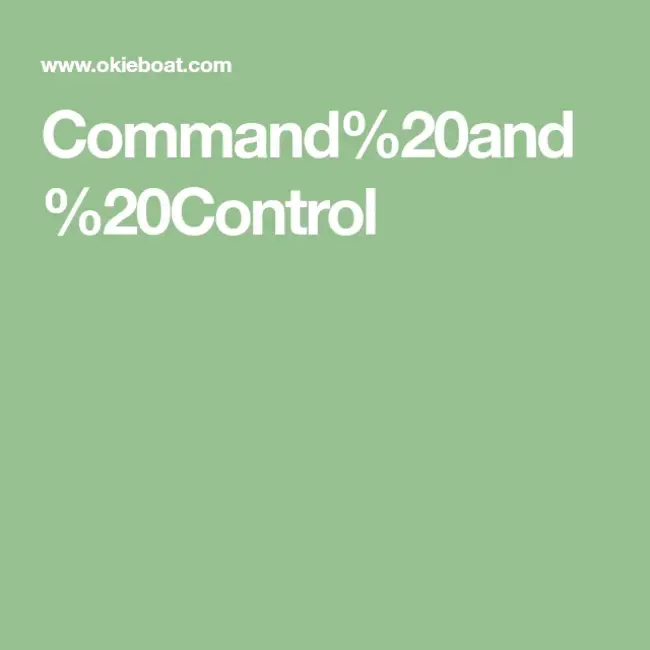 Command and Control Technical Center : 指挥与控制技术中心