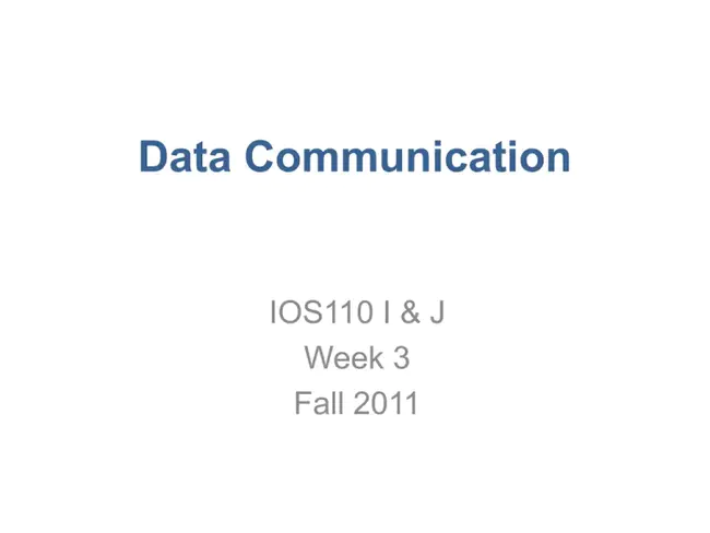 Data Communications Protocol Standard : 数据通信协议标准