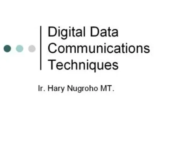 Digital Data Link : 数字数据链路