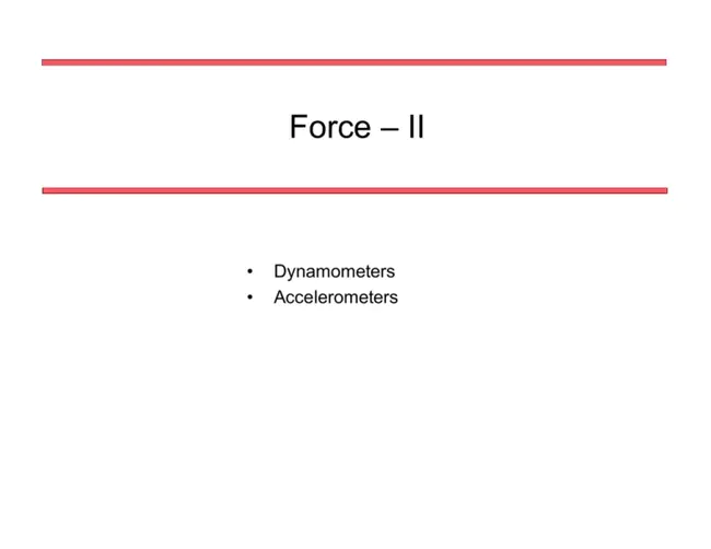 Force Indicator Code : 力指示器代码