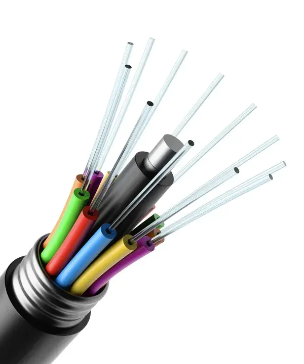 Fiber-Optic Cable : 光纤电缆