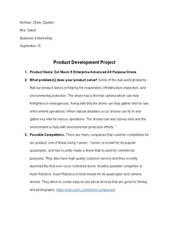 Product Development Team : 产品开发团队