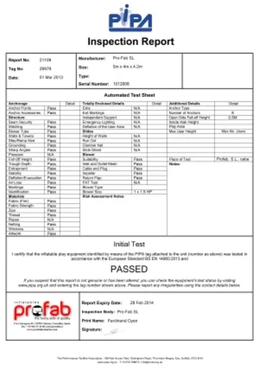 Test Incident Form : 测试事件表