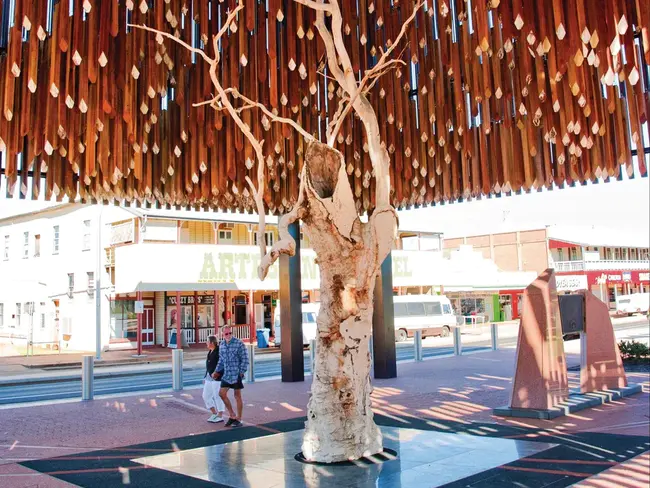 Barcaldine, Queensland, Australia : 澳大利亚昆士兰州巴卡尔丁