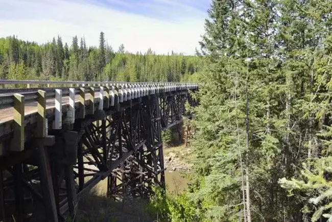 Dease Lake, British Columbia, Canada : 加拿大不列颠哥伦比亚省迪泽湖