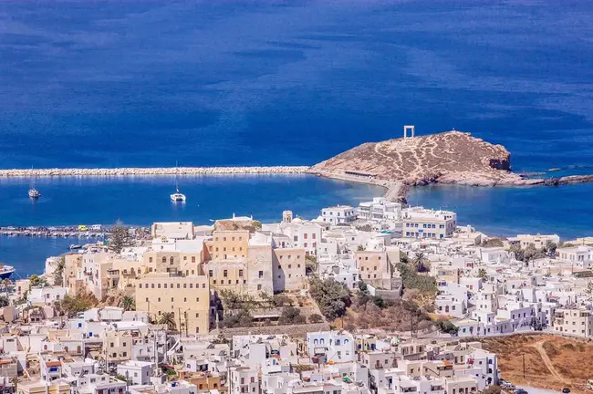 Naxos Cyclades Island, Greece : 希腊纳克斯赛克拉德斯岛