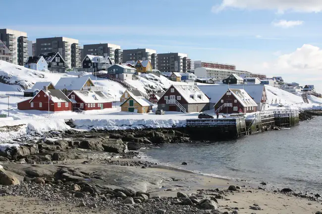 Nuuk, Greenland : Nuuk，格陵兰岛