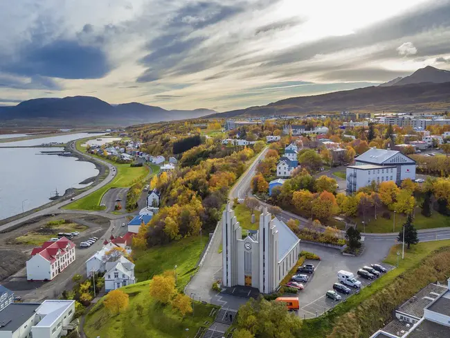 Akureyri, Iceland : 冰岛阿库雷里