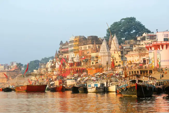 Varanasi, India : 印度瓦拉纳西