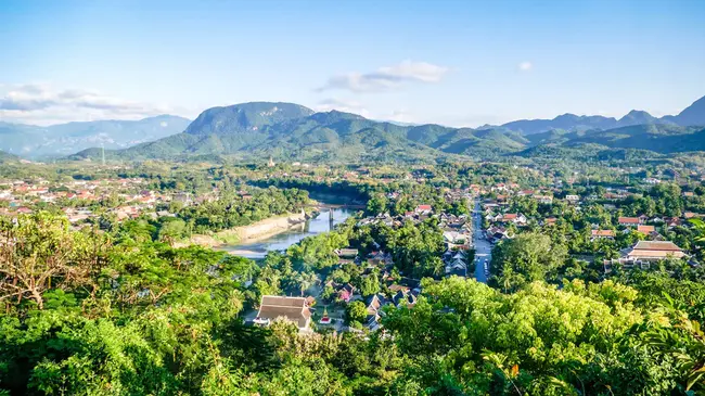 Luang Prabang, Laos : 老挝琅勃拉邦