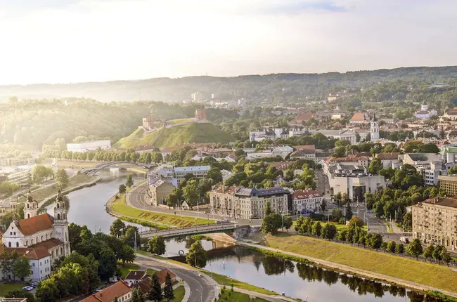 Vilnius, Lithuania : 立陶宛维尔纽斯