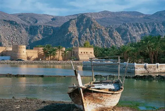 Khasab, Oman : 阿曼海塞卜