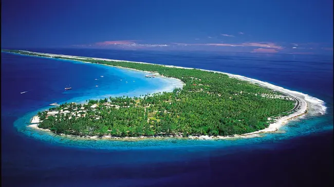 Rangiroa Island, Tuamotu Islands, French Polynesia, South Pacific : Rangiroa岛、Tuamotu岛、法属波利尼西亚、南太平洋