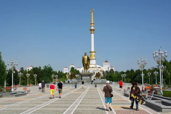 Ashkhabat, Turkmenistan : 土库曼斯坦阿什哈巴特