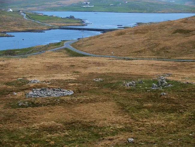 Lerwick, Tingwall, Shetland Islands, Scotland, UK : Lerwick，Tingwall，设得兰群岛，苏格兰，英国