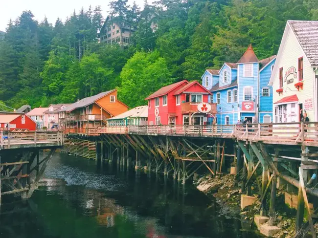 Ketchikan, Alaska USA : 美国阿拉斯加州凯奇坎