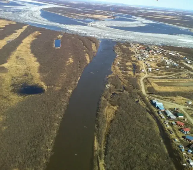 Napakiak SeaPlane Base Airport, Napakiak, Alaska USA : 美国阿拉斯加州纳帕基克，纳帕基克水上飞机基地机场