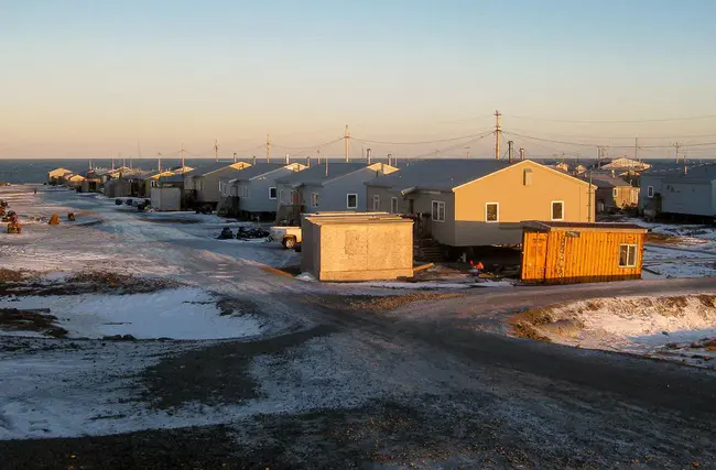 Savoonga Airport, Savoonga, Alaska USA : 美国阿拉斯加州萨沃翁加机场