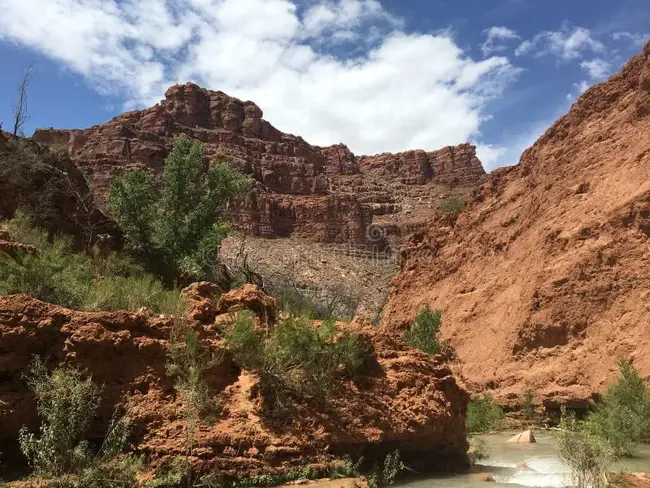 Havsupai, Arizona USA : 美国亚利桑那州哈苏派