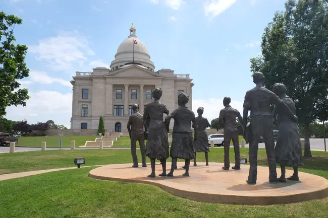 Little Rock, Arkansas USA : 美国阿肯色州小石城