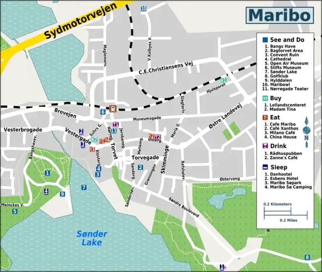 Maribo, Denmark : 丹麦马里博
