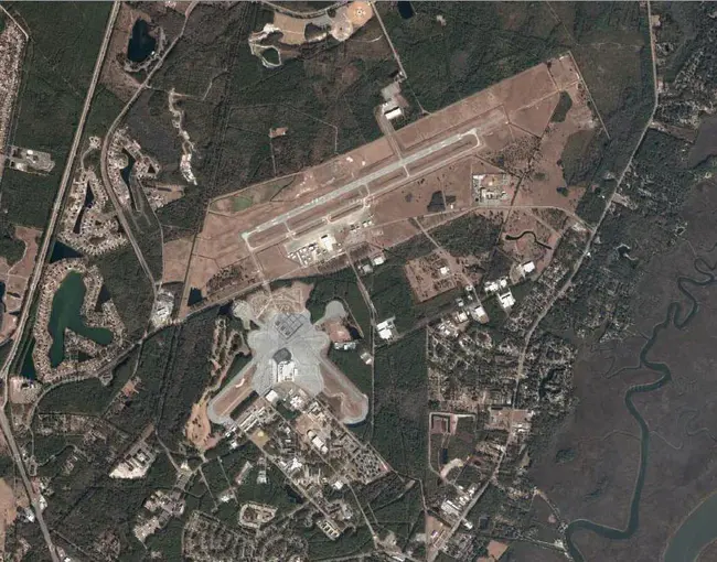 Glynco Jetport, Brunswick, Georgia USA : Glynco Jetport, 不伦瑞克, 佐治亚州 美国