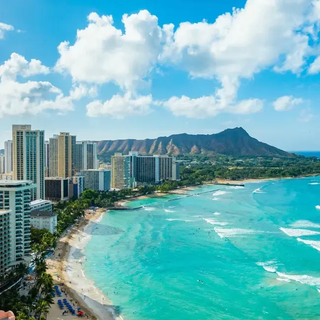 Honolulu International Airport, Honolulu, Oahu, Hawaii USA : 美国夏威夷瓦胡岛檀香山国际机场