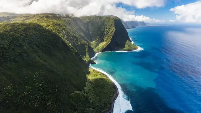 Molokai, Hoolehua, Hawaii USA : 美国夏威夷，胡乐华，莫洛凯