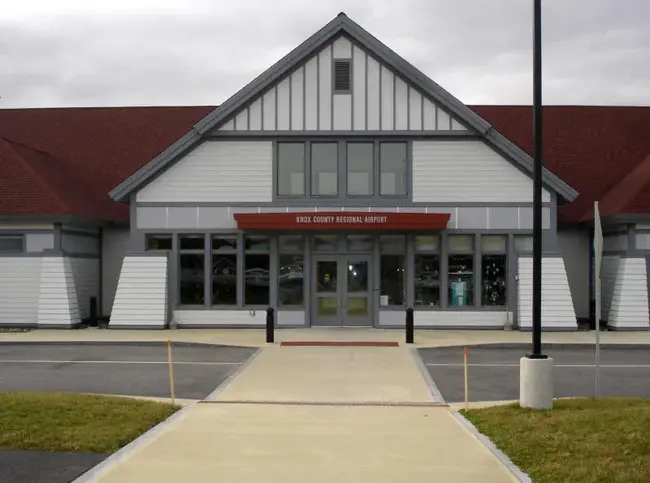 Knox County Regional Airport, Rockland, Maine USA : 美国缅因州洛克兰诺克斯县地区机场