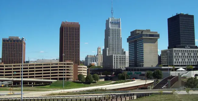 Akron/ Canton, Ohio USA : 美国俄亥俄州阿克伦/坎顿