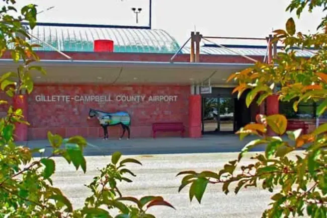 Gillette-Campbell County Airport, Gillette, Wyoming USA : 吉列坎贝尔县机场, 吉列, 怀俄明州 美国