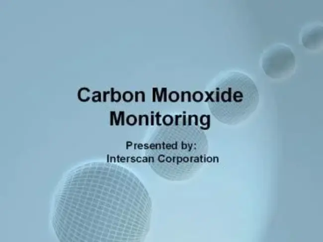 Carbon Monoxide : 一氧化碳