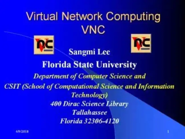 Virtual Network Computing : 虚拟网络计算