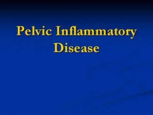 Pelvic inflammatory disease : 盆腔炎